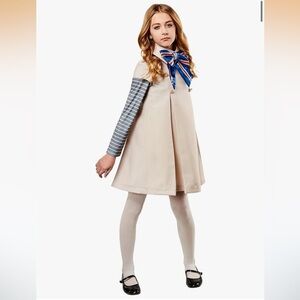 NWT M3gan Costume Dress with Bow size small  Rubie's Girl's